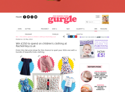 Win £250 to spend on children's clothing