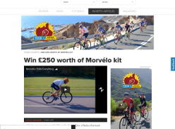 Win £250 worth of Morvélo cycling Kit