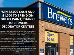 Win £2K Cash & £1K Worth of Dulux Paint