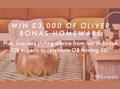 Win £3,000 of Homewares