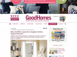 Win £3,000 to spend at Anglian Home Improvements