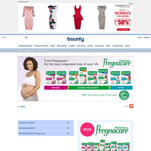 Win 3 months supply of Pregnacare