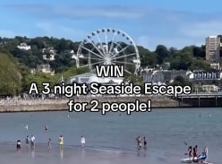 Win a 3 Night Seaside Escape for 2 People