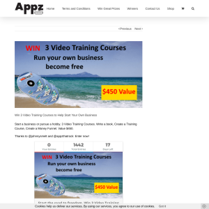 Win 3 Video Training Courses Value $450