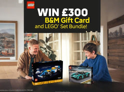 Win a £300 B&M Gift Card & a LEGO Set Bundle