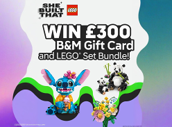 Win a £300 B&M Gift Card and LEGO Set Bundle