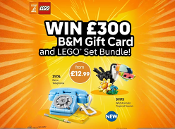 Win £300 B&M Gift Card & a LEGO Set Bundle