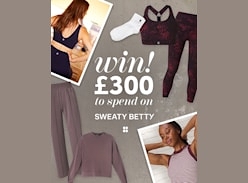 Win £300 to spend on Sweaty Betty