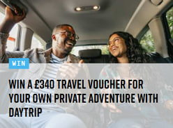 Win a £340 Travel Voucher for your Own Private Adventure