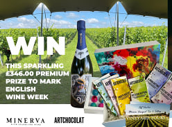 Win £346 Premium Chocolate and Wine