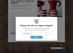 Win 4 Cornishware 6oz Mugs
