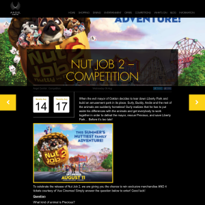 Win 4 Nut Job 2 Movie Tickets And Merch Bundle