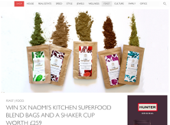 Win 5 Naomi's Kitchen blend bags and shaker cup