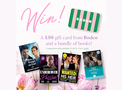 Win a £50 Gift Card from Boden and a Bundle of Books