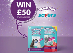 Win a £50 Savers Voucher and a Vamoosh Bundle