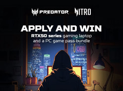 Win a 50 Series Laptop and a Whopping Year of PC Game Pass