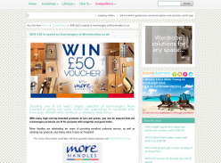 Win £50 to spend on Ironmongery at MoreHandles.co.uk