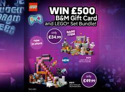 Win a £500 B&M Gift Card & a LEGO Set Bundle