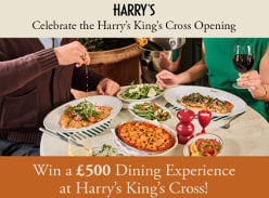 Win a £500 Dining Experience at Harrys King's Cross