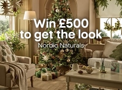 Win 1 of 2 £500 Gift Cards to Create the Nordic Naturals Christmas Look