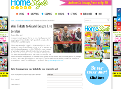 Win 500 pairs of Tickets to Grand Designs Live London