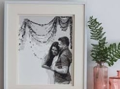 Win a £500 Rosie and the Boys Bespoke Couple's Papercut