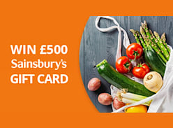 Win a £500 Sainsbury's Gift Card