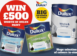 Win £500 Worth of Dulux Paint