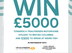 Win £5000 Towards a Motorhome Holiday to British Columbia