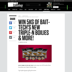 Win 5kg of Bait-Tech's new Triple-N boilies + More