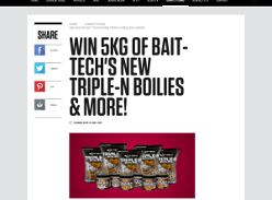 Win 5kg of Bait-Tech's new Triple-N boilies + More