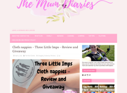 Win 6 Three Little Imp Pocket Cloth Nappies