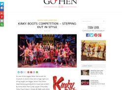 Win 6 Tickets to Kinky Boots