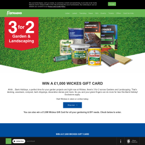 Win A £1,000 Wickes Gift Card
