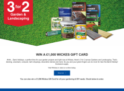 Win A £1,000 Wickes Gift Card