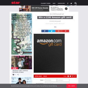 Win a £100 Amazon Gift Card