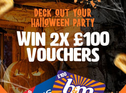 Win a £100 B&M Gift Card and a £100 Tesco Voucher