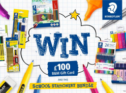 Win a £100 B&M Gift Card PLUS a School Stationery Bundle