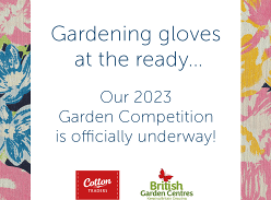 Win a £100 Cotton Traders voucher & £100 garden centre voucher