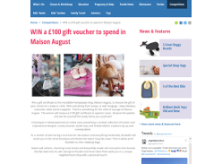 Win a £100 gift voucher to spend in Maison Auguste