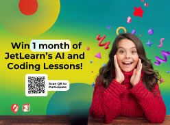 Win a £100 Jetlearn Gift Card for 1 Month of AI and Coding Lessons