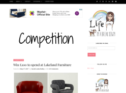 Win a £100 Lakeland Furniture Voucher