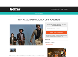 Win a £100 Ralph Lauren Gift Voucher