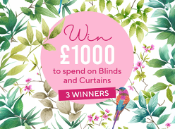 Win a £1000 Voucher to spend on Beautiful Blinds or Curtains