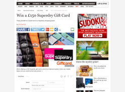 Win a £150 Superdry Gift Card