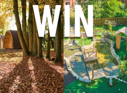 Win a 2 night weekend stay in a Megapod at Whitemead Forest Park