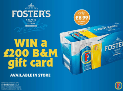 Win a £200 B&M Gift Card