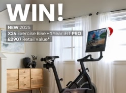 Win a 2025 Edition Nordictrack X24 Exercise Bike