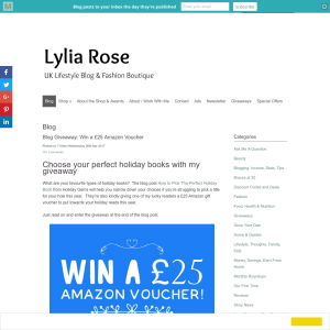 Win a £25 Amazon Gift Voucher