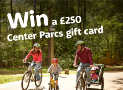 Win a £250 Center Parcs Voucher